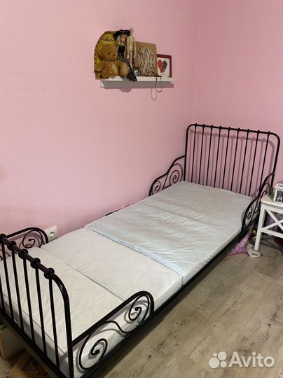 Детская кровать IKEA миннен