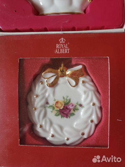Елочные украшения Royal albert Old Country Roses