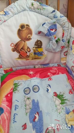 Бортики в детскую кроватку