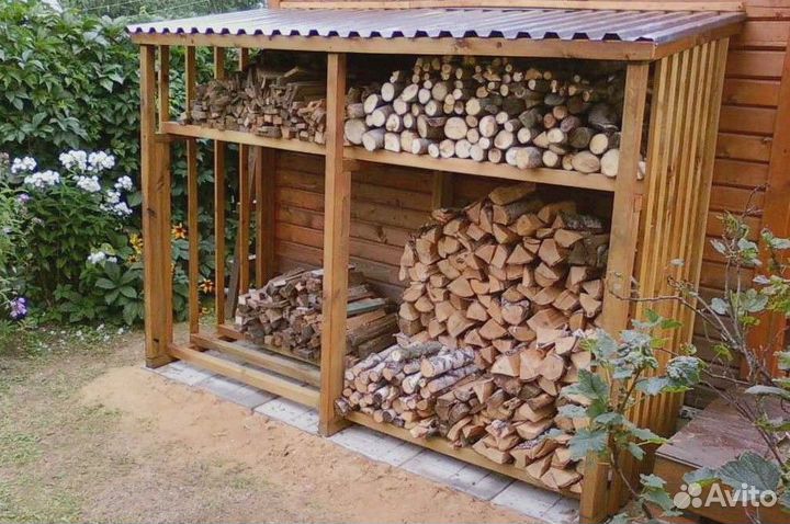 Дрова березовые колотые