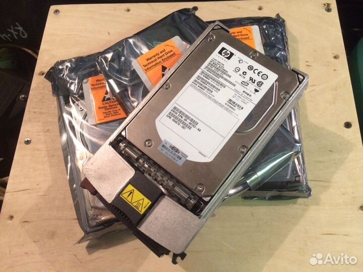 Серверные жёсткие диски scsi Hp