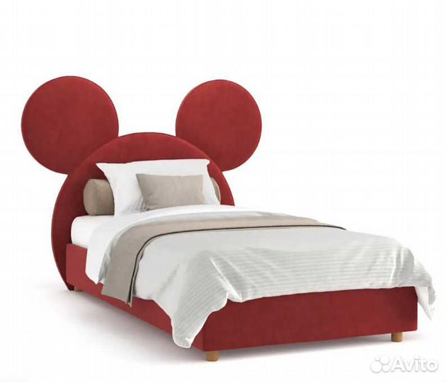 Детская кровать с ушками Микки