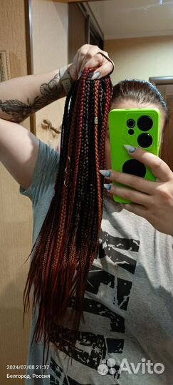 Косы из канекалона бу