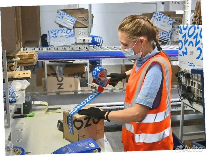 Сборщик Работа на складе Выплаты еженедельно