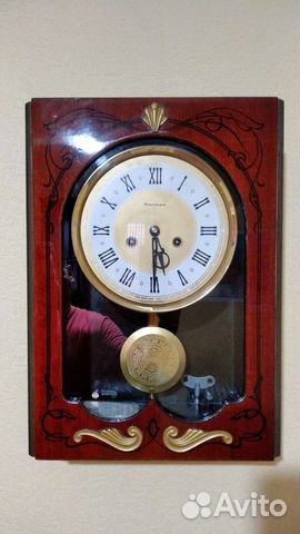Часы настенные Янтарь с боем СССР