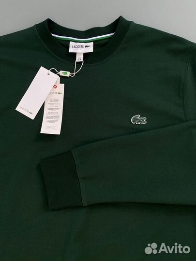 Свитшот Lacoste мужской зеленый