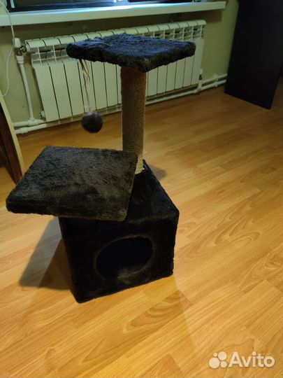 Когтеточка домик для кошки