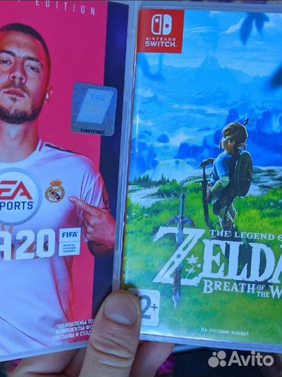 Картридж nintendo switch fifa