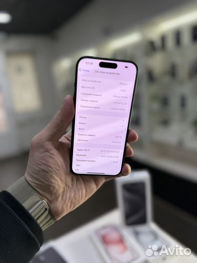iPhone 15 Pro, 128 ГБ