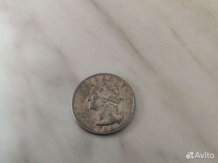 Монета Liberty 1995