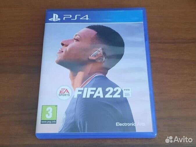 Диск FIFA 22 на ps4