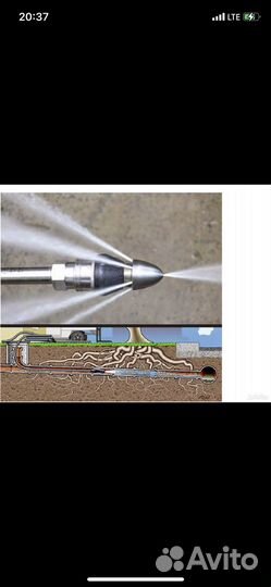 Прочистка канализации Устранение засоров в трубах