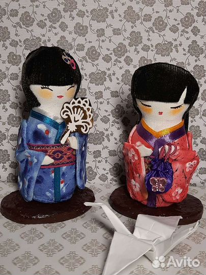 Японские куколки кокэси(2 шт)