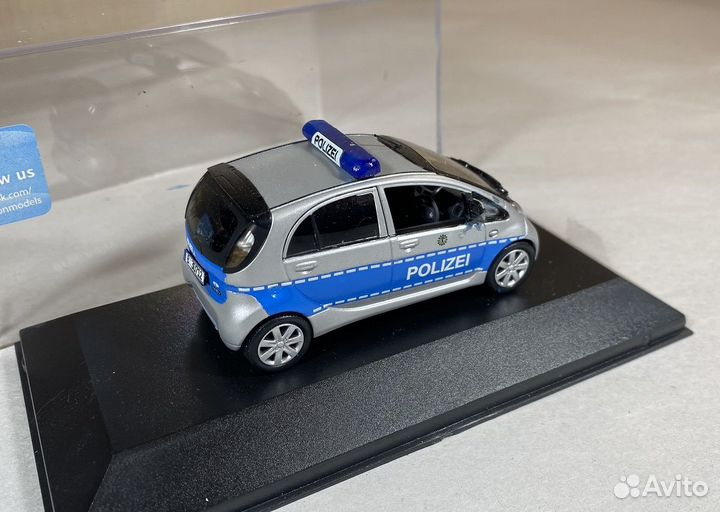 Модель Mitsubishi i-Miev (2010) BundesPolizei 1/43