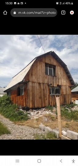 Дача 50 м² на участке 6 сот.