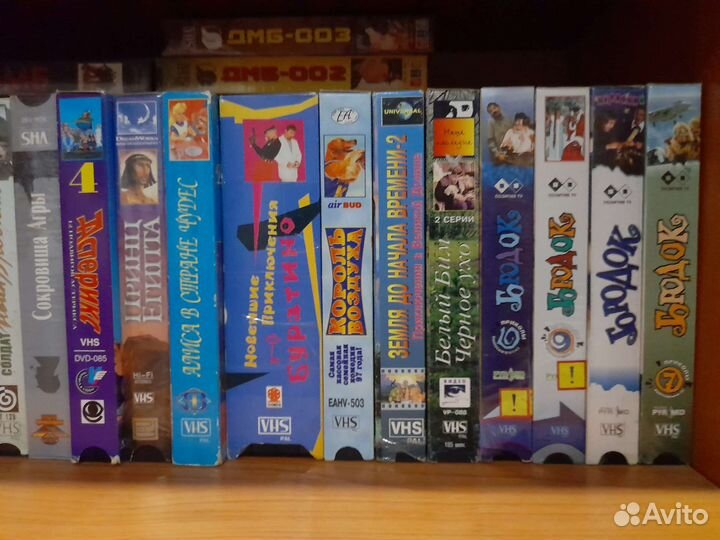 Продам видеокассеты разные в хорошем состоянии