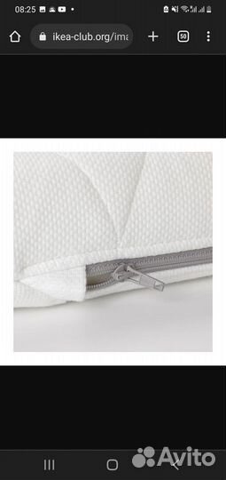 Матрас для детской кровати IKEA 120 на 60 на 8