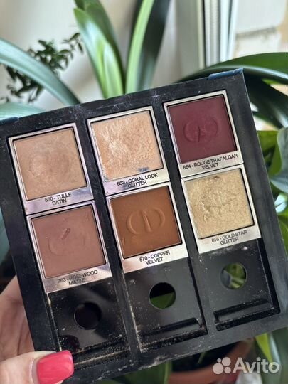 Тени для век dior