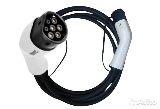 Зарядный кабель Type2-Type2 32А (7-22квт)