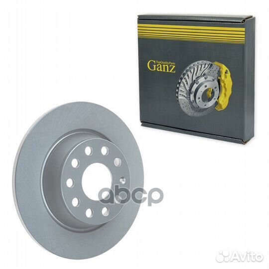 Диск тормозной задний с покрытием VAG audi/seat