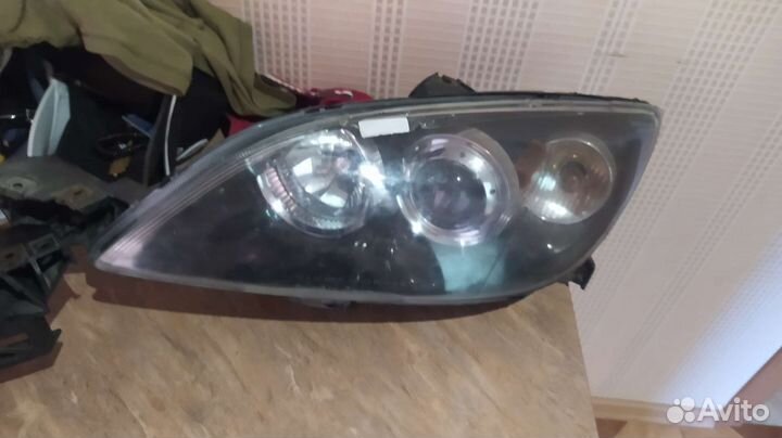 Фара mazda 3 bk хэтчбек