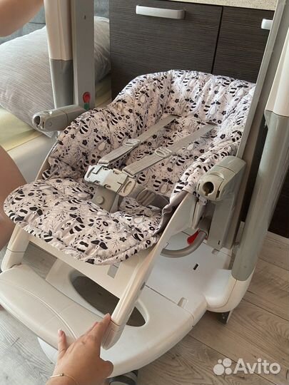 Стул для кормления-качеля peg-perego tatamia