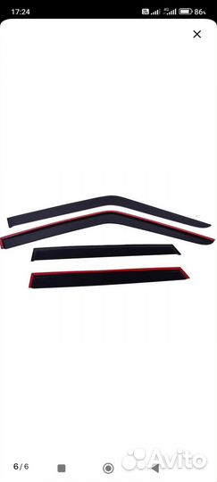 Ветровики, дождевики ваз 2110,приора