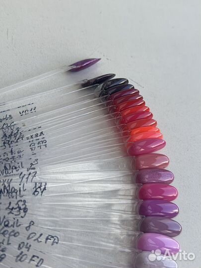 Набор гель лаков бу