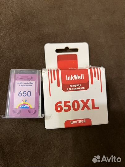 Картридж 650 XL / аналог HP650 XL
