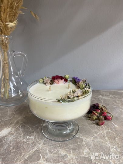 Свеча с пожеланием