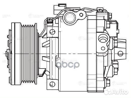 Компрессор кондиц. для а/м Mitsubishi Outlander