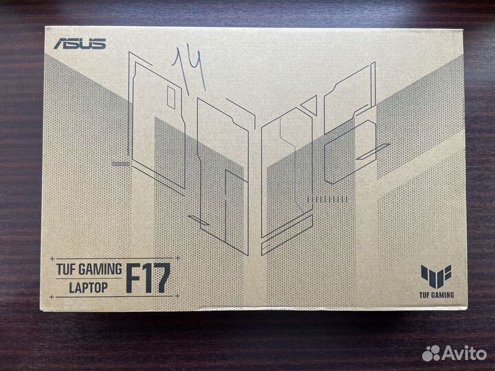 Новый 17.3'' asus TUF Gaming F17 16/512/3050Ti