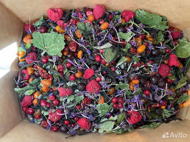 Иван чай 1кг Ягоды и травы, для здоровья