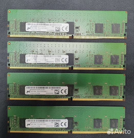 Оперативная память dd4 ecc reg 4gb