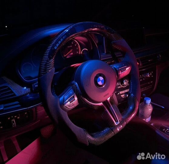 Руль BMW M-Performance карбон + алькантара с