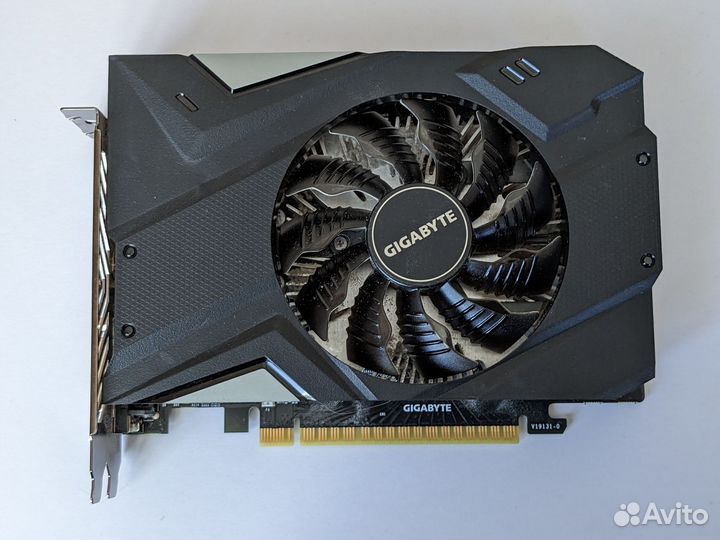 Видеокарта gigabyte GeForce GTX 1650 D6 OC 4гб
