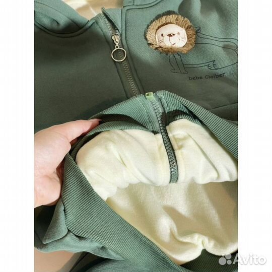 Детский теплый костюм размеры 80-120