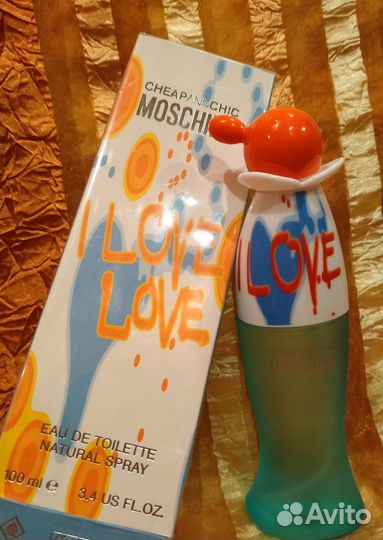 Туалетная вода Moschino Cheap and Chic I love love