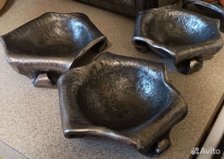 Пепельница кованая(большая, маленькая)