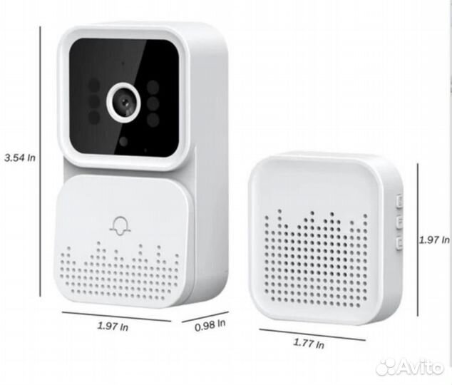 Видеозвонок беспроводной дверной mini doorbell