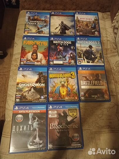 Б/У игры для Playstation 4