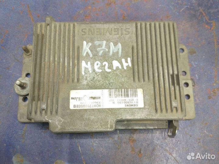 Эбу renault megane 1.6