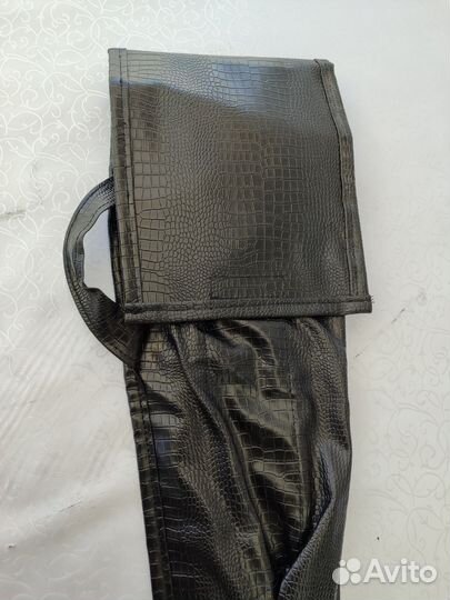 Набор шампура премиум нож в кожаном чехле