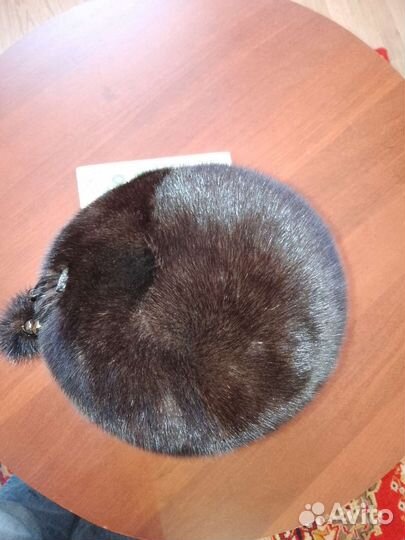 Шапка норковая женская