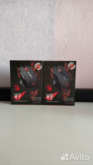 Игровая мышь a4tech bloody v7/v8 новые