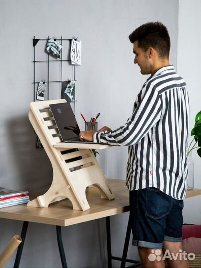 Подставка на стол для работы стоя