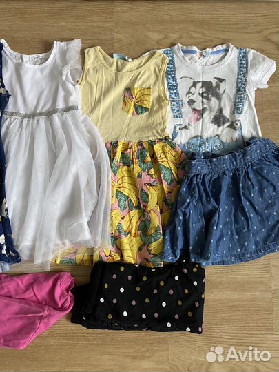 Детские вещи пакетом на девочку 110
