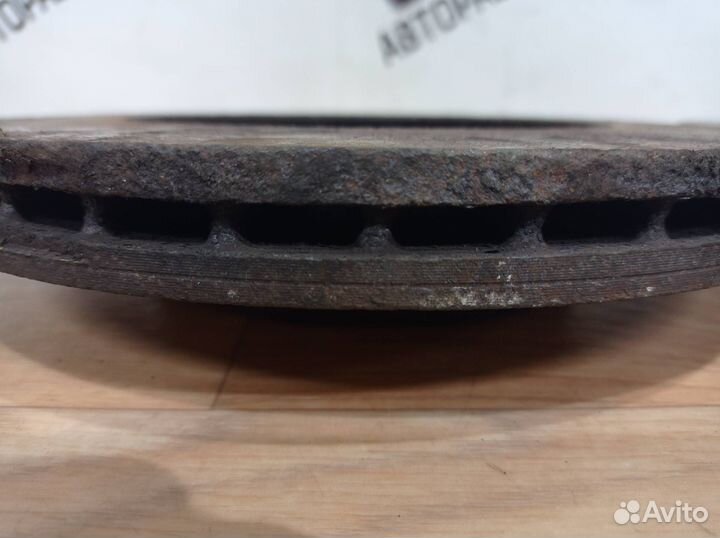 Диски тормозные (комплект) перед. Kia Rio 2 рест