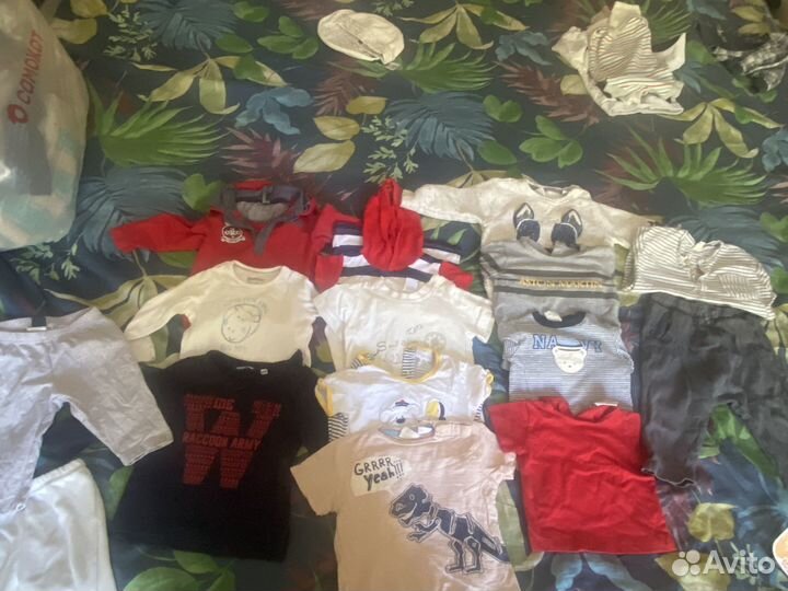 Пакет брендовых вещей на мальчика от 0 до 12 м