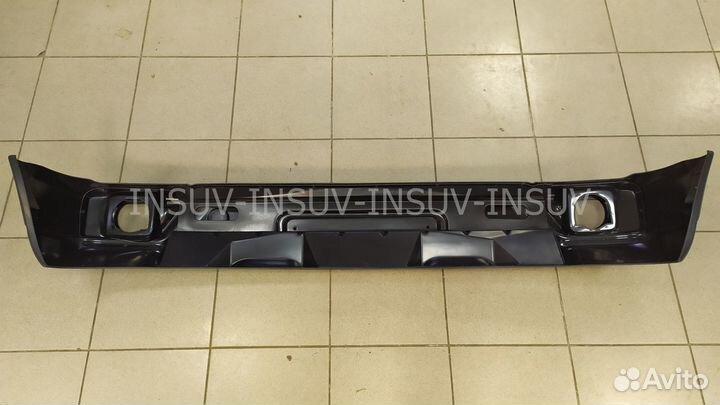 Бампер Нива Урбан передний под противотуманки